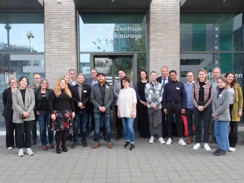 Teilnehmer*innen der 3. Tagung des Arbeitskreises „Kommunale Erinnerungskultur“ im ZeitZentrum Zivilcourage